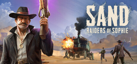 Official SAND Raiders of Sophie Steam key art with the game logo